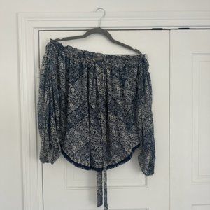 Misa Los Angeles Off The Shoulder Top Size M